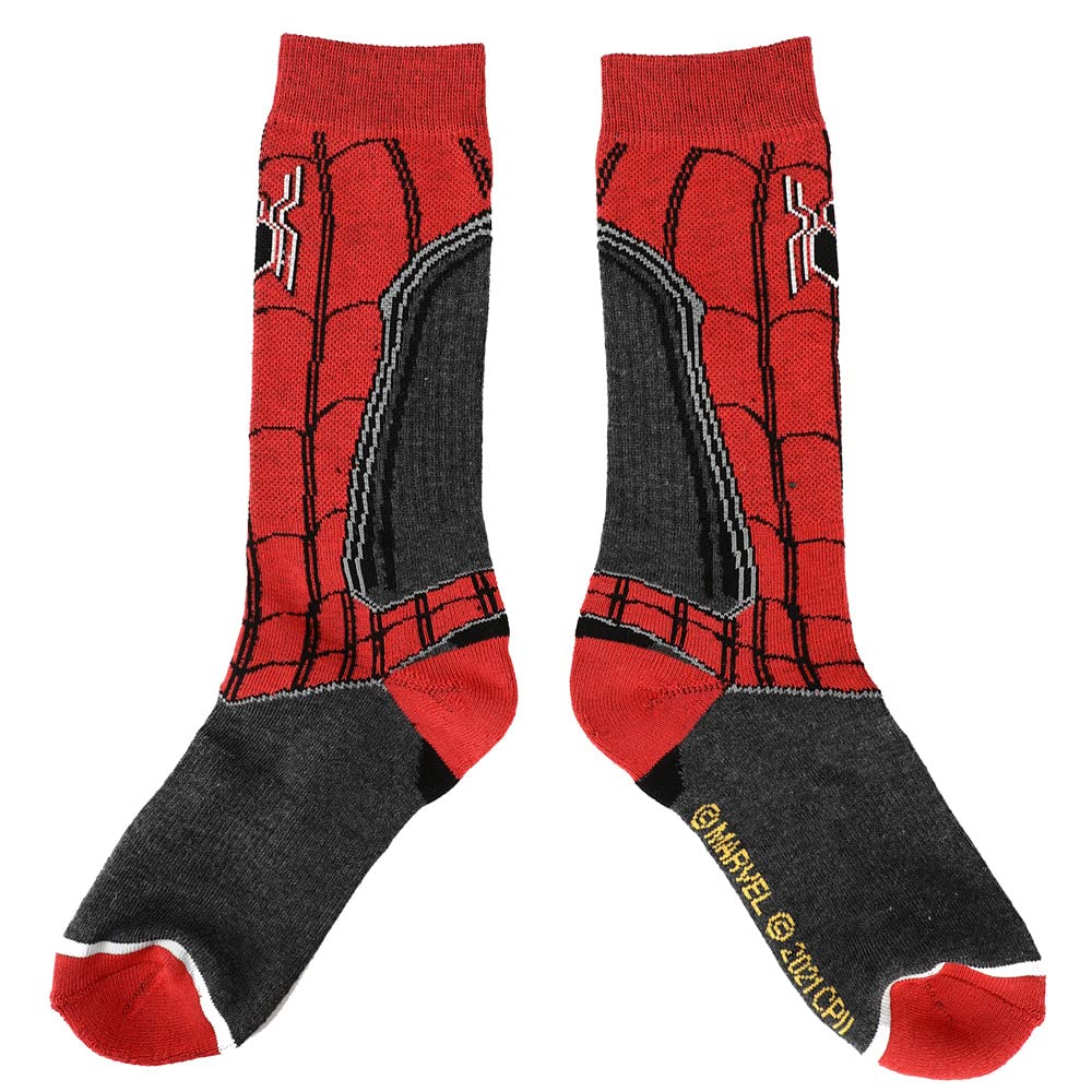 Bioworld Spider-Man: No Way Home Three Pairs of Men’s Crew Socks