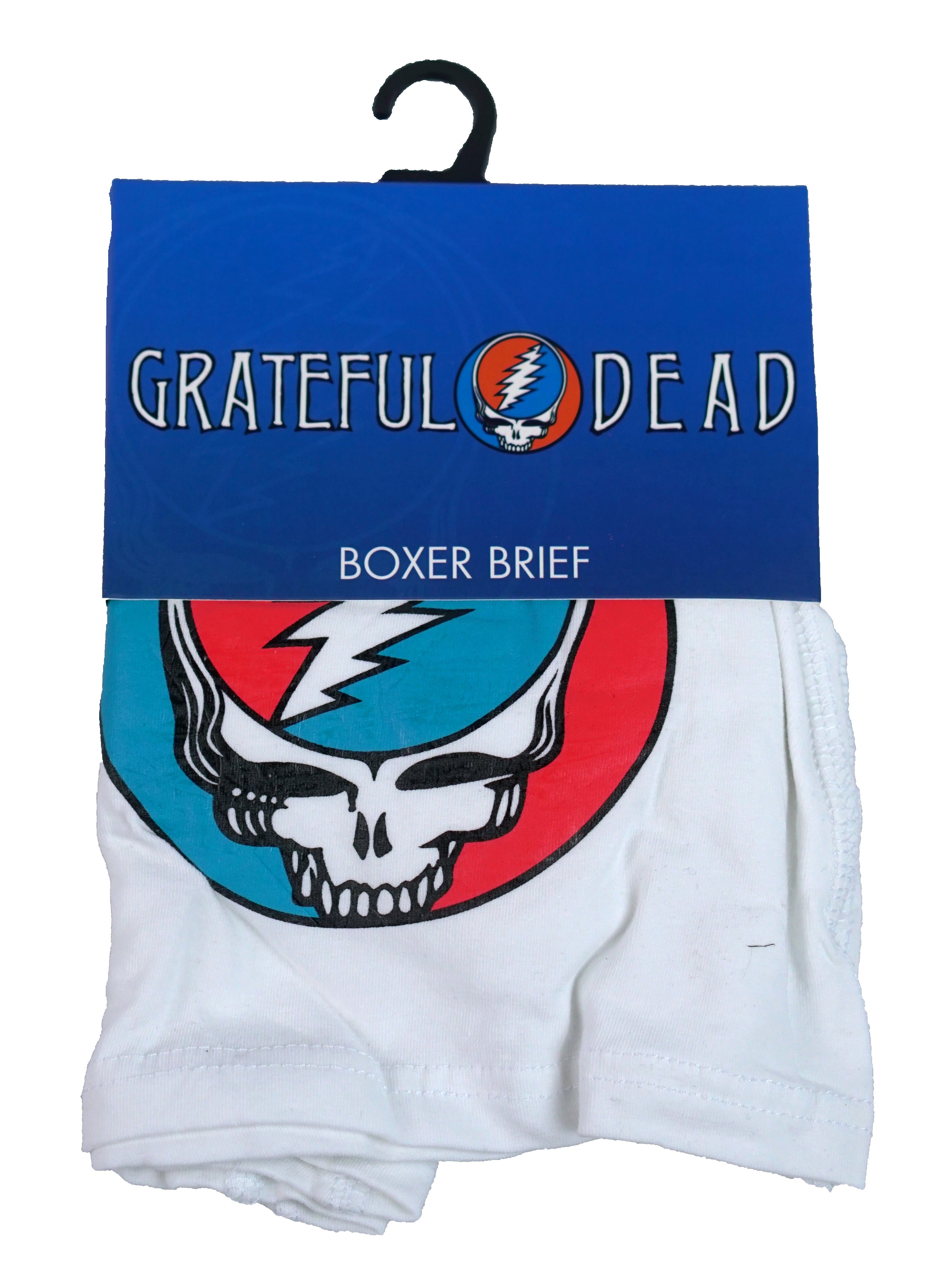 Grateful Dead Shite Skeleton Logo  Ripple Junction Boxer Briefs