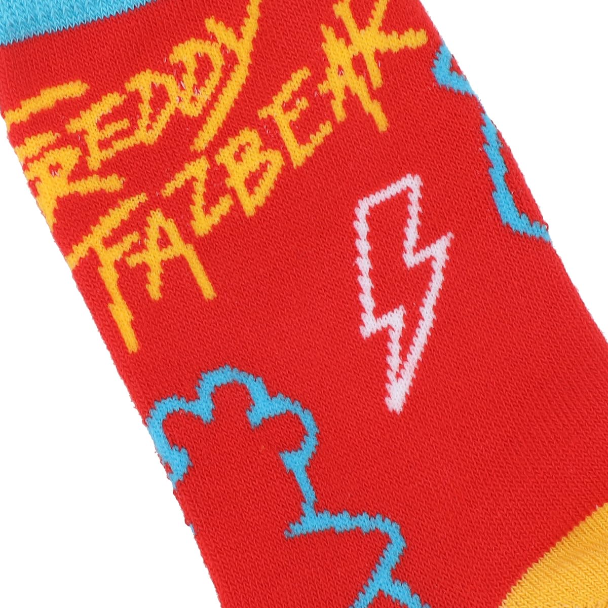 Bioworld Five Nights At Freddy's Freddy Fazbear 2-Pair Multi-color Cartoon Themed Casual Unisex-Kids Crew Socks Size 7-9