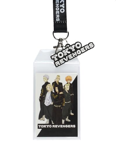 Tokyo Revengers  Anime Manga Manji Gang Breakaway ID Badge Holder with 2" Charm