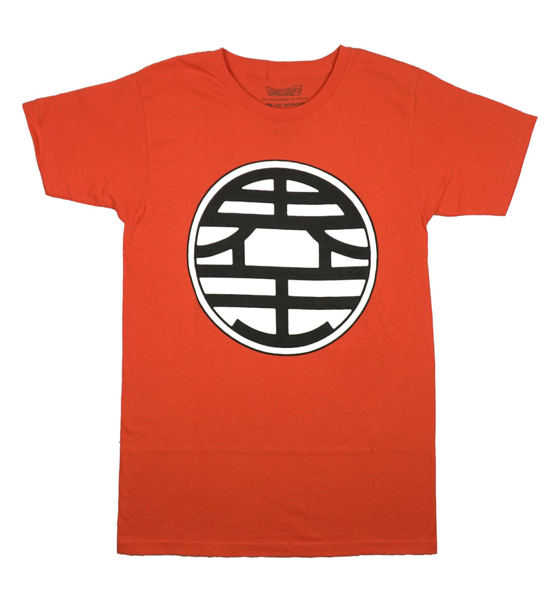Dragon Ball Z Mens T-Shirt - Giant Goku Front Symbol