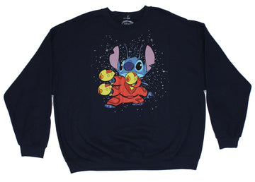 Lilo and Stitch Crewneck Sweatshirt - Space Gun Toting Stitch Image