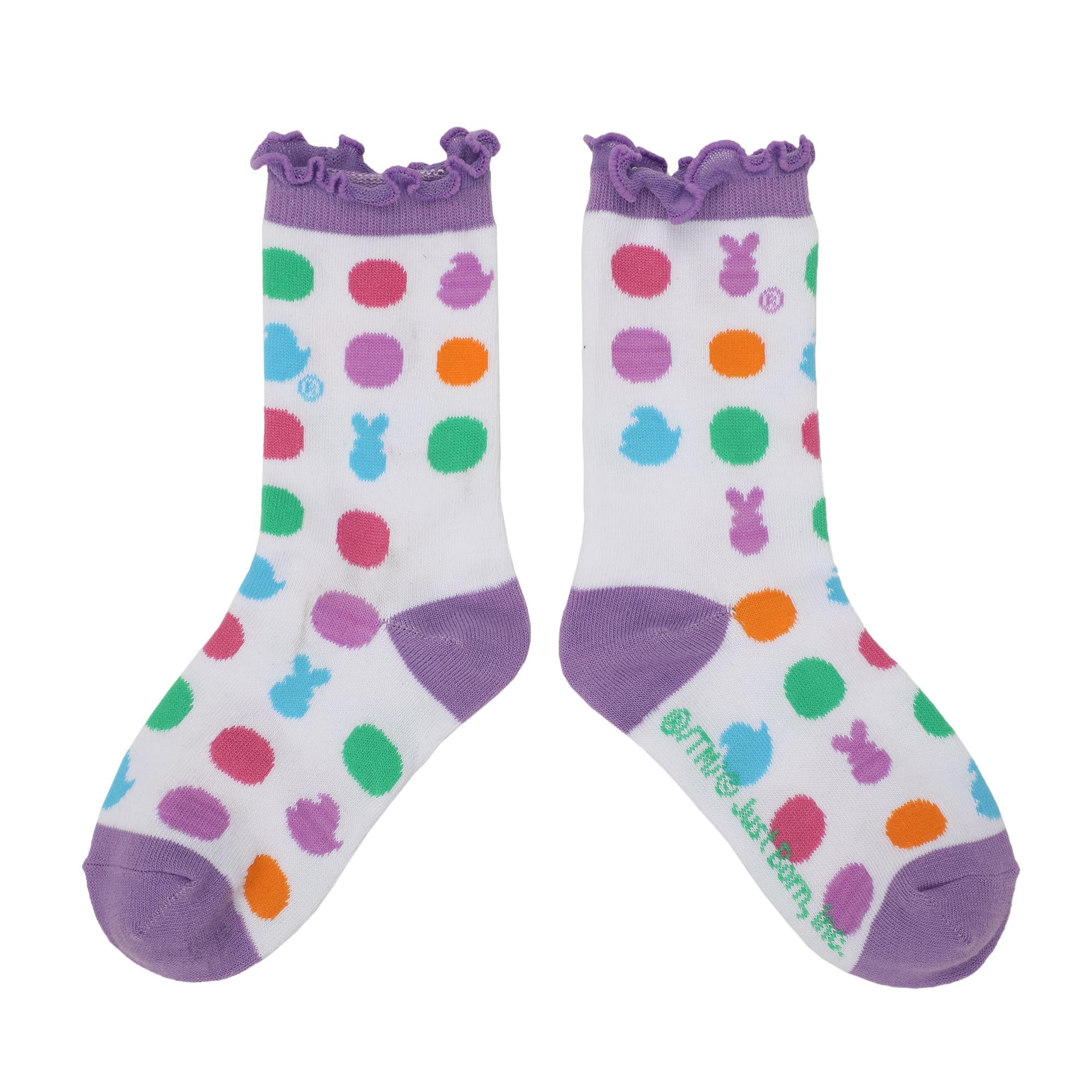 Bioworld Peeps More Love For My Peeps Youth 3-Pair Crew Socks