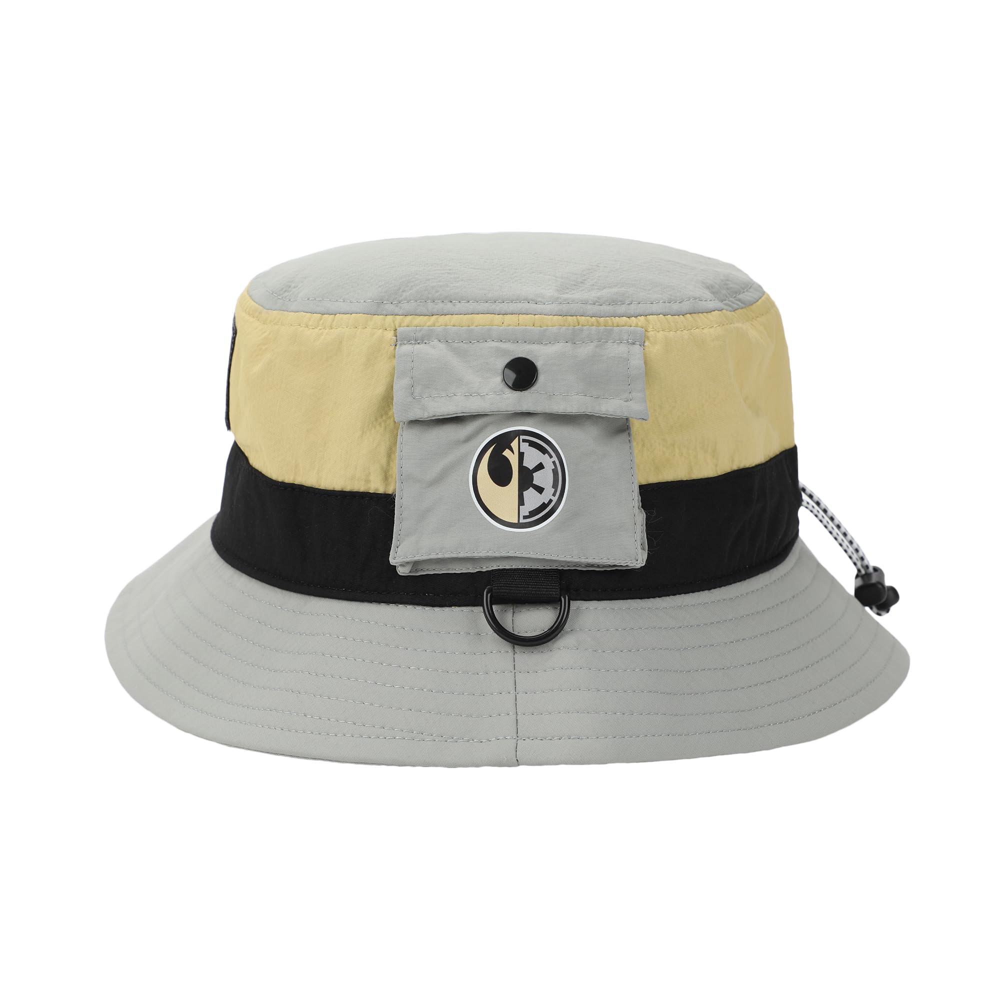 Bioworld Star Wars Tie Fighter Adult Multicolor Bucket Hat With Side Pocket