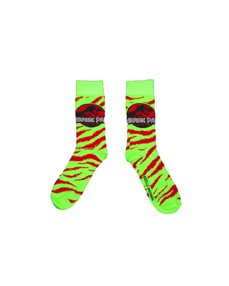 Jurassic Park Classic Explorer Camo Men's crew socks
