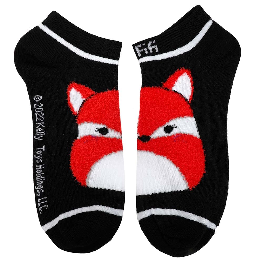 Bioworld Squishmallows Fuzzy Characters 5-Pack Ankle Socks