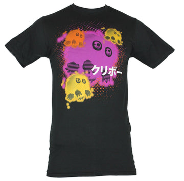 YU-GI-OH Mens T-Shirt - Kuriboh Orange and Purple Line Art Image