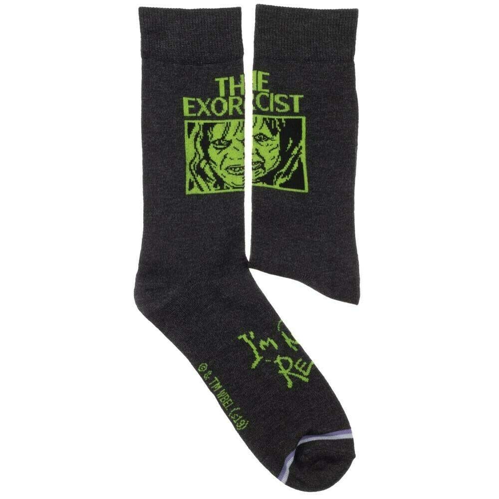 The Exorcist Im Not Regan Linda Blair Premium Crew Socks