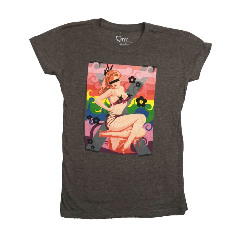 Serenity Firefly Girl's Junior T-Shirt - Jayne's Pin Up Girl Poster