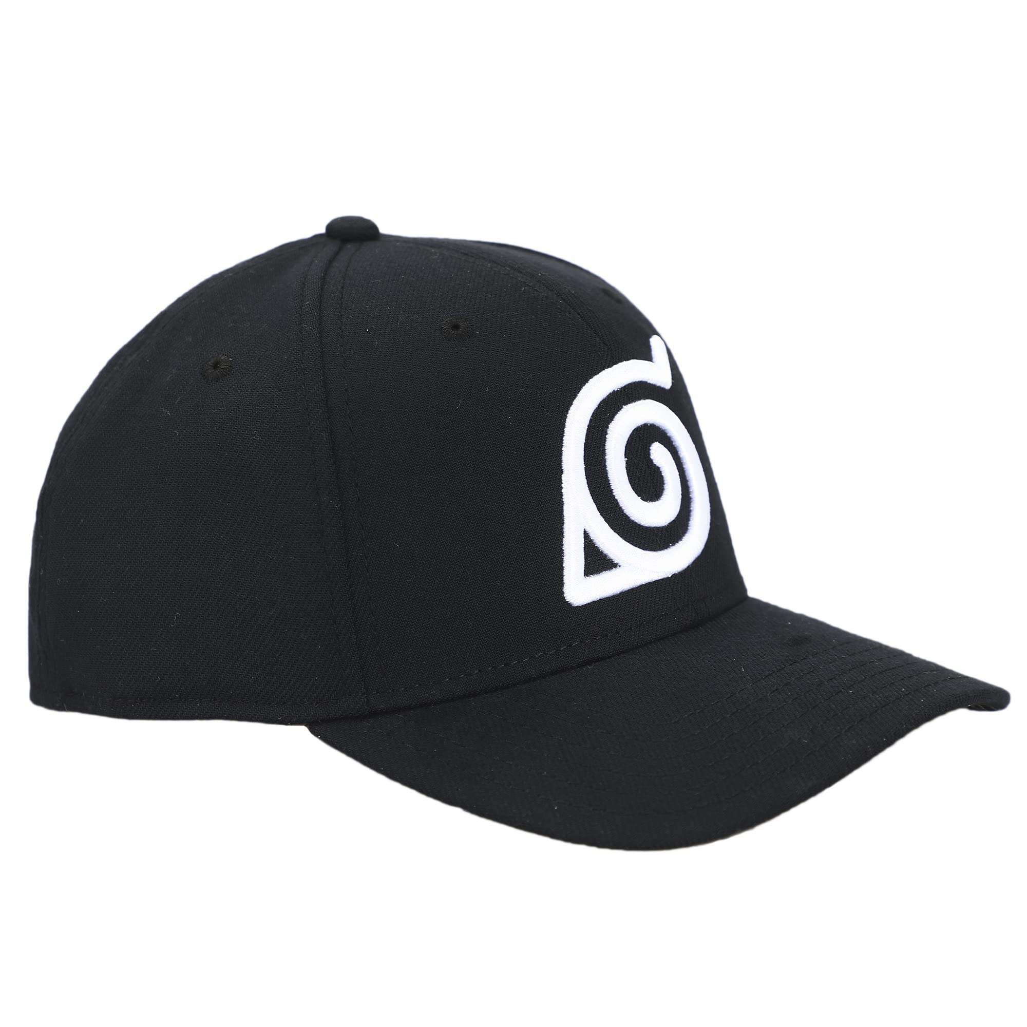 Bioworld Naruto Slouch Snapback Hat for Men White Akatsuki
