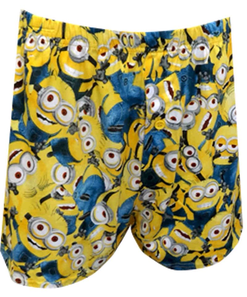 Despicable Me, Minion Made Minion Boxer Shorts - Small
