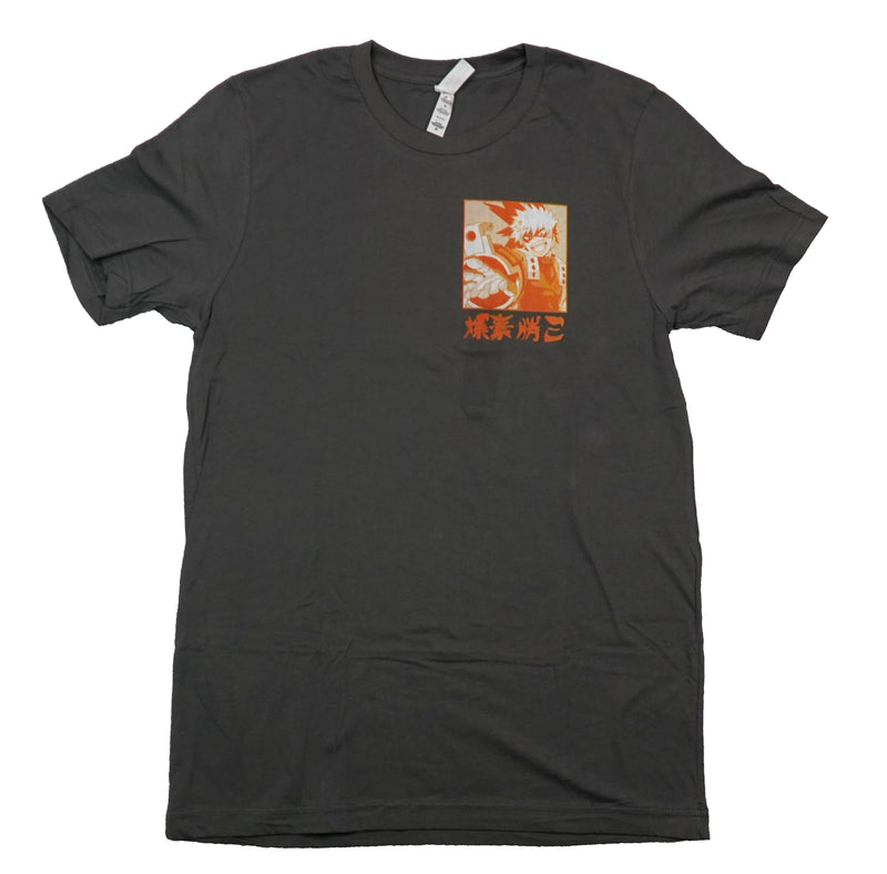 My Hero Academia Mens T-Shirt - Katsuki Bakugo Lapel Image - Inmyparentsbasement.com