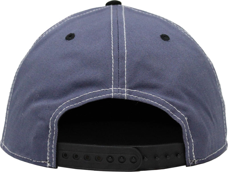 Schoolhouse Rock Vote with Bill 5 Panel Structured Adjustable Adult Unisex Blue and Black Adult Unisex Flat Bill Snapback Hat