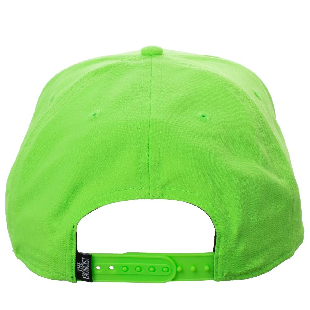 Bioworld The Exorcist Neon Green Horror Movie Snapback Hat