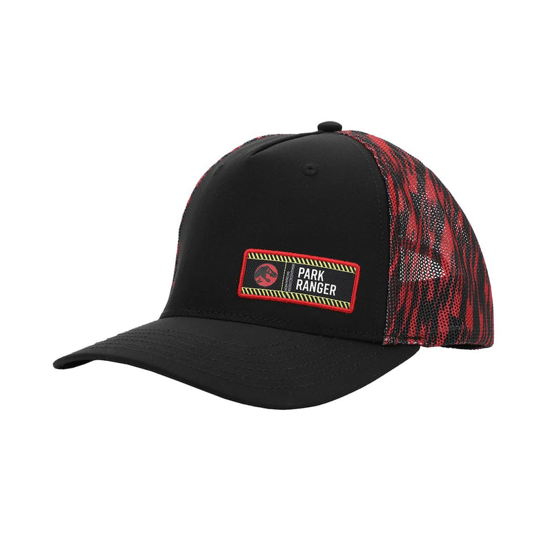 Bioworld Jurassic Park Ranger Water Resistant Adult Trucker Hat Multicolored