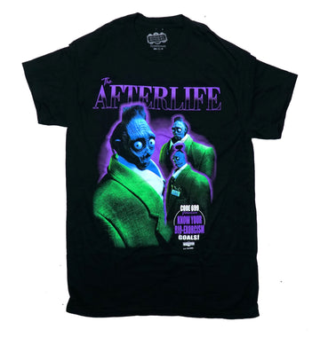 Beetlejuice Mens T-Shirt - Bob Shrunken Head Guy The Afterlife