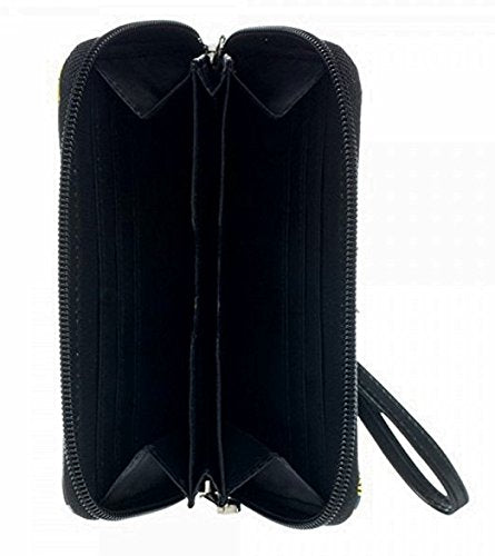 Spider-Man Studded Zip Around Wristlet Wallet