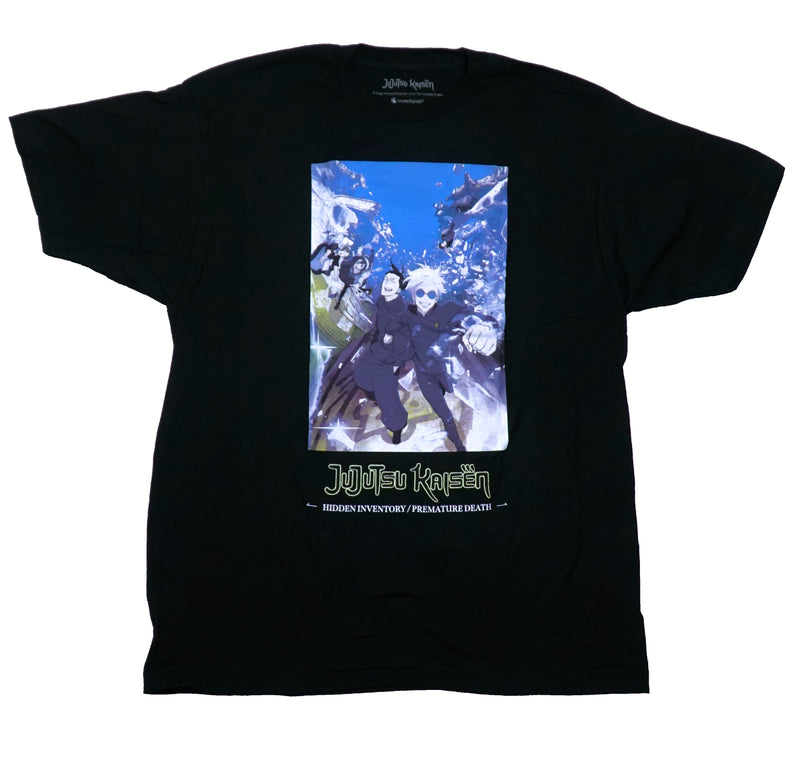 Jujutsu Kaisen Mens T-Shirt - Hidden Inventory/Premature Death in Rubble - Inmyparentsbasement.com