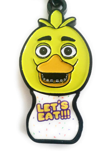 Five Nights at Freddy's Chica Enamel Keychain