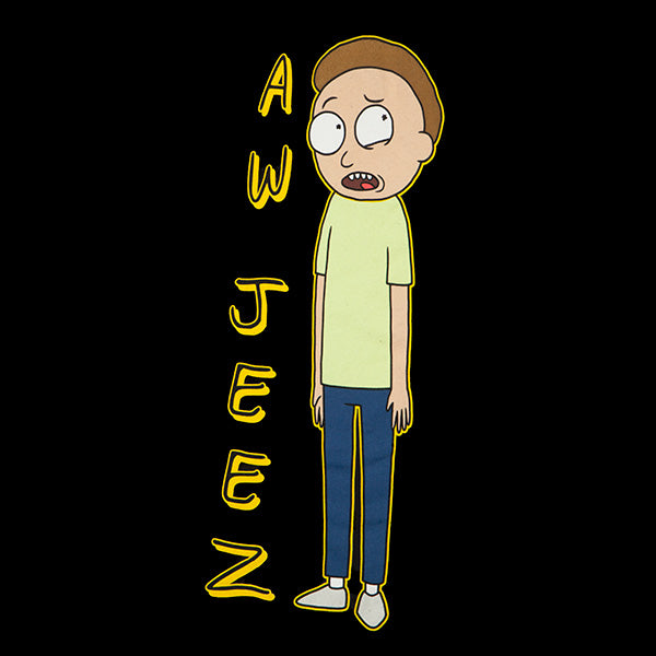 Rick and Morty Aw Jeez Lounge Pajama Pants
