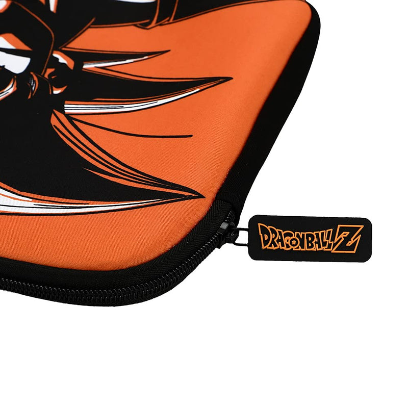 Goku Neoprene Laptop Case with Logo Rubber Charm