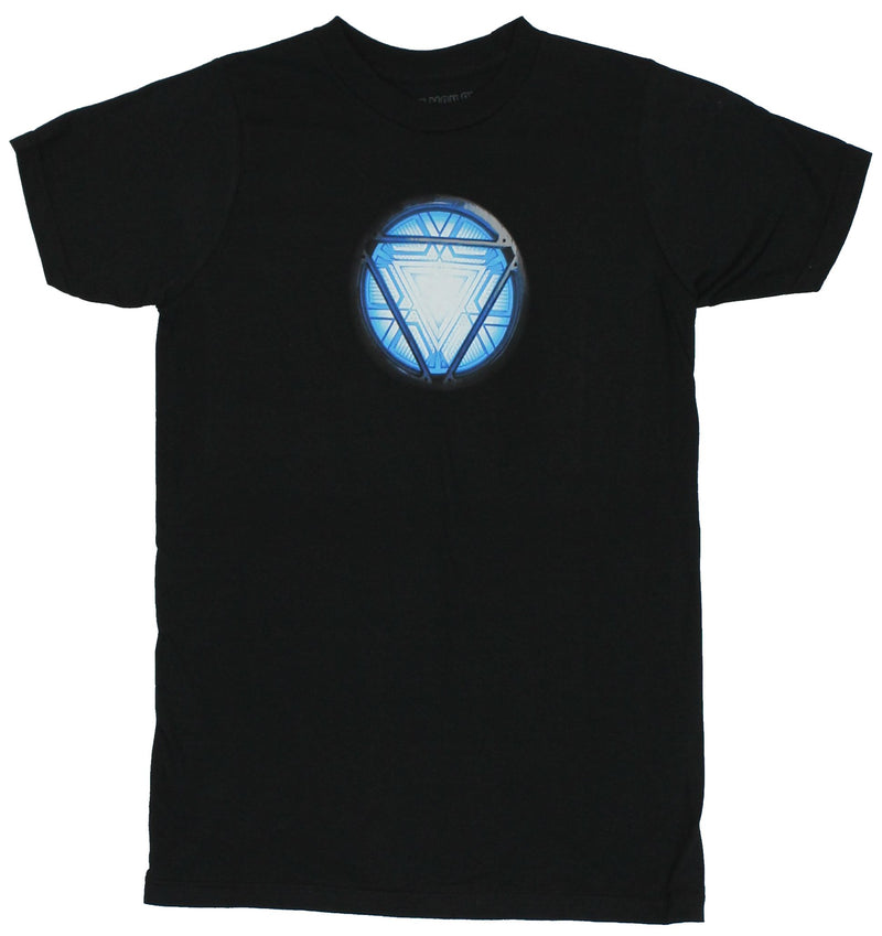 Iron Man (Marvel Comics) Mens T-Shirt - Arc Reactor Shirt Front