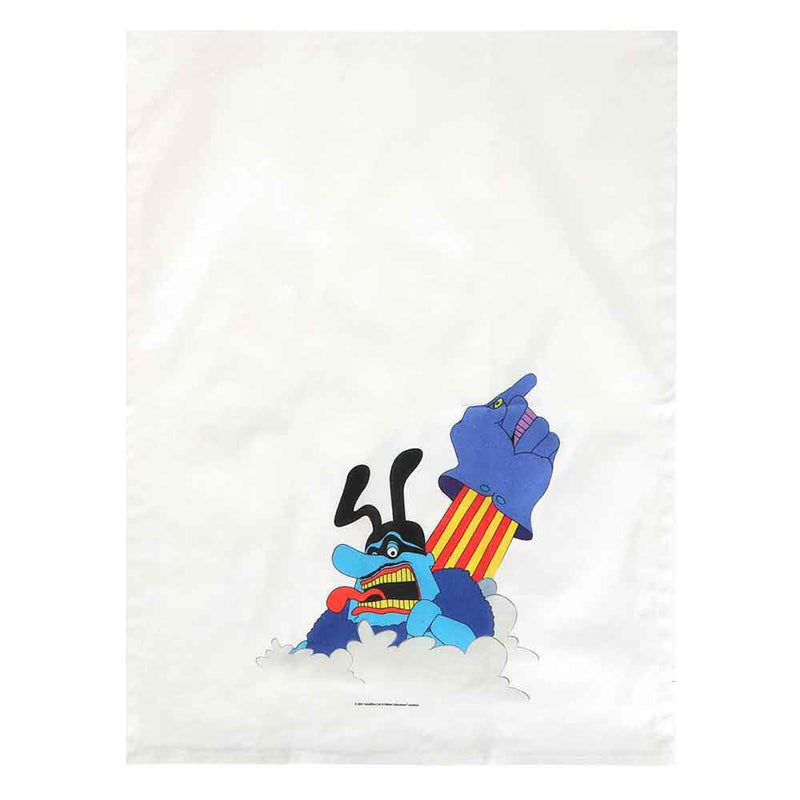 The Beatles Blue Meanie Yellow Submarine Dish Towel
