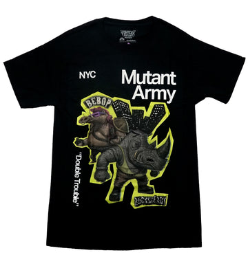 Teenage Mutant Ninja Turtles Mens T-Shirt - Mayhem Bebop & Rocksteady