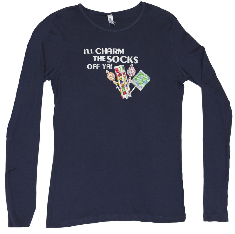 Charms Candies Ladies (Womens) T Shirt  - Charm Your Socks Off Graphic