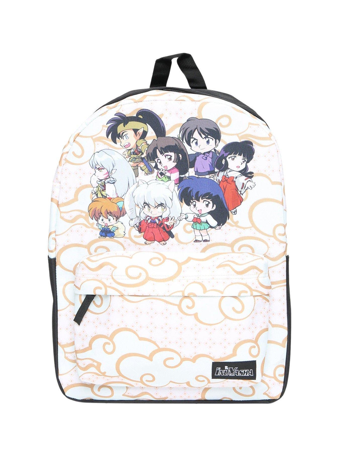 Inuyasha Chibi Style Group Clouds Backpack