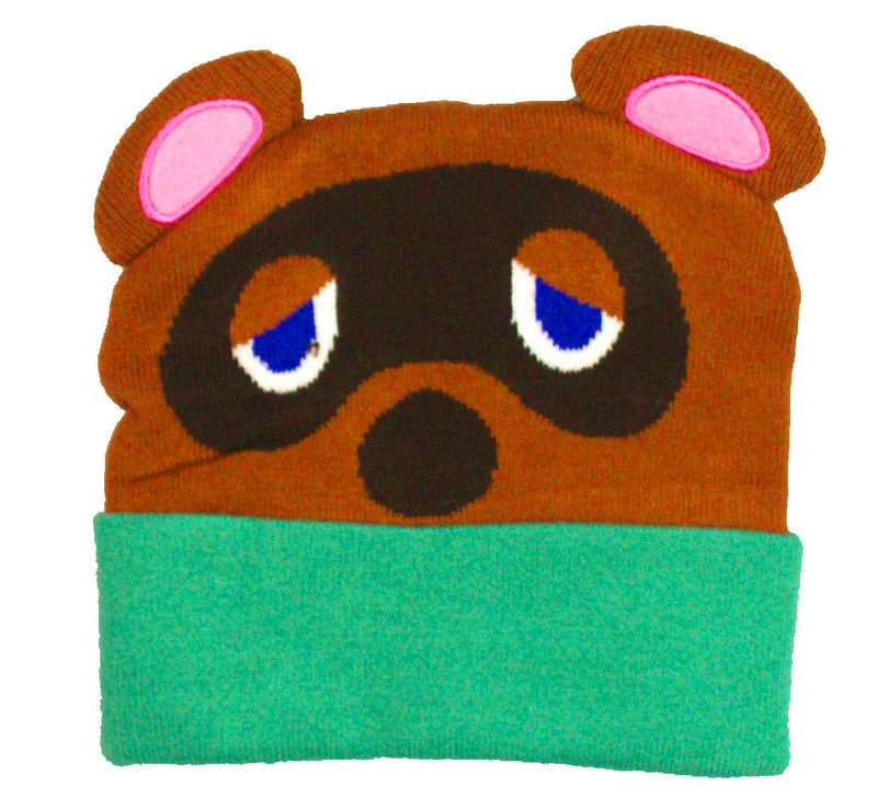 Bioworld Animal Crossing Tom Nook big face Beanie