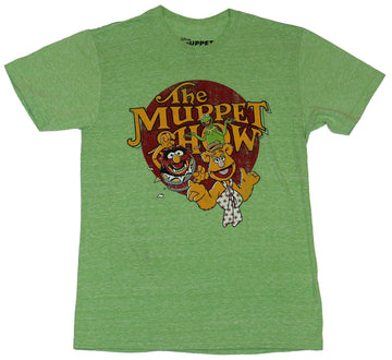 The Muppets Mens T-Shirt  - The Muppet Show Cartoon Logo Image