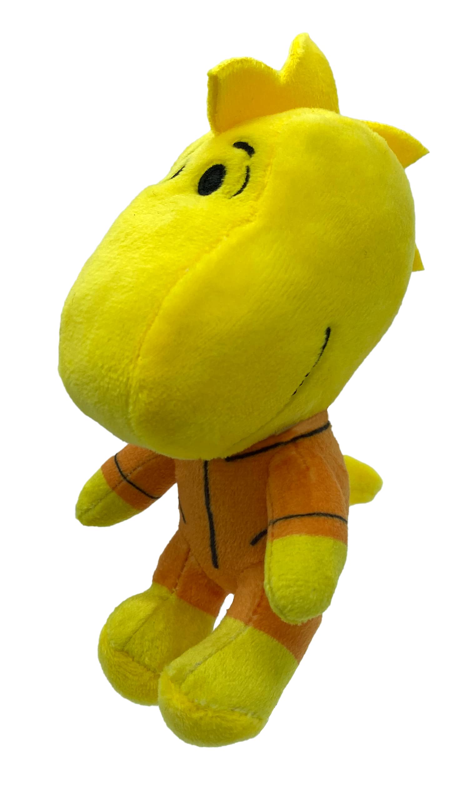 JINX Official Peanuts Collectible Plush Woodstock, Excellent Plushie Toy for Toddlers & Preschool, Super Cute Orange Flight Maverick