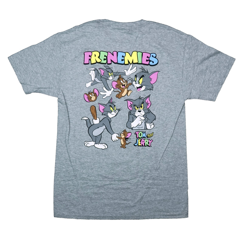 Tom & Jerry Mens T-Shirt - Friends to Frenemies