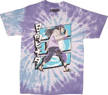 Naruto Shippuden Men T-Shirt - Tie Dye Hinata Hyuga Image