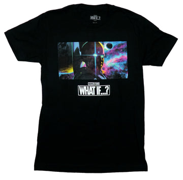 Marvel Studios What If? Mens T-Shirt - Watcher In the Cosmos