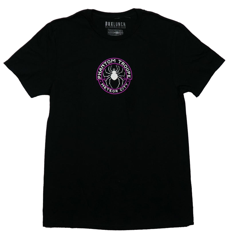 Hunter X Hunter Mens T-Shirt - Phantom Troupe Meteor City Spider Logo