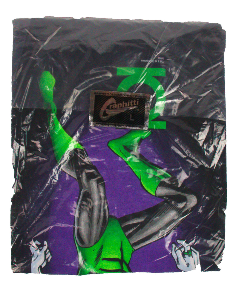Graphitti Designs Green Lantern Ring Stance Image NOS DEADSTOCK VINTAGE T-SHIRT