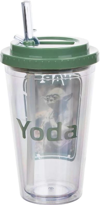 Star Wars 16oz. Insulated Acrylic Travel Tumbler Straw Flip Cup