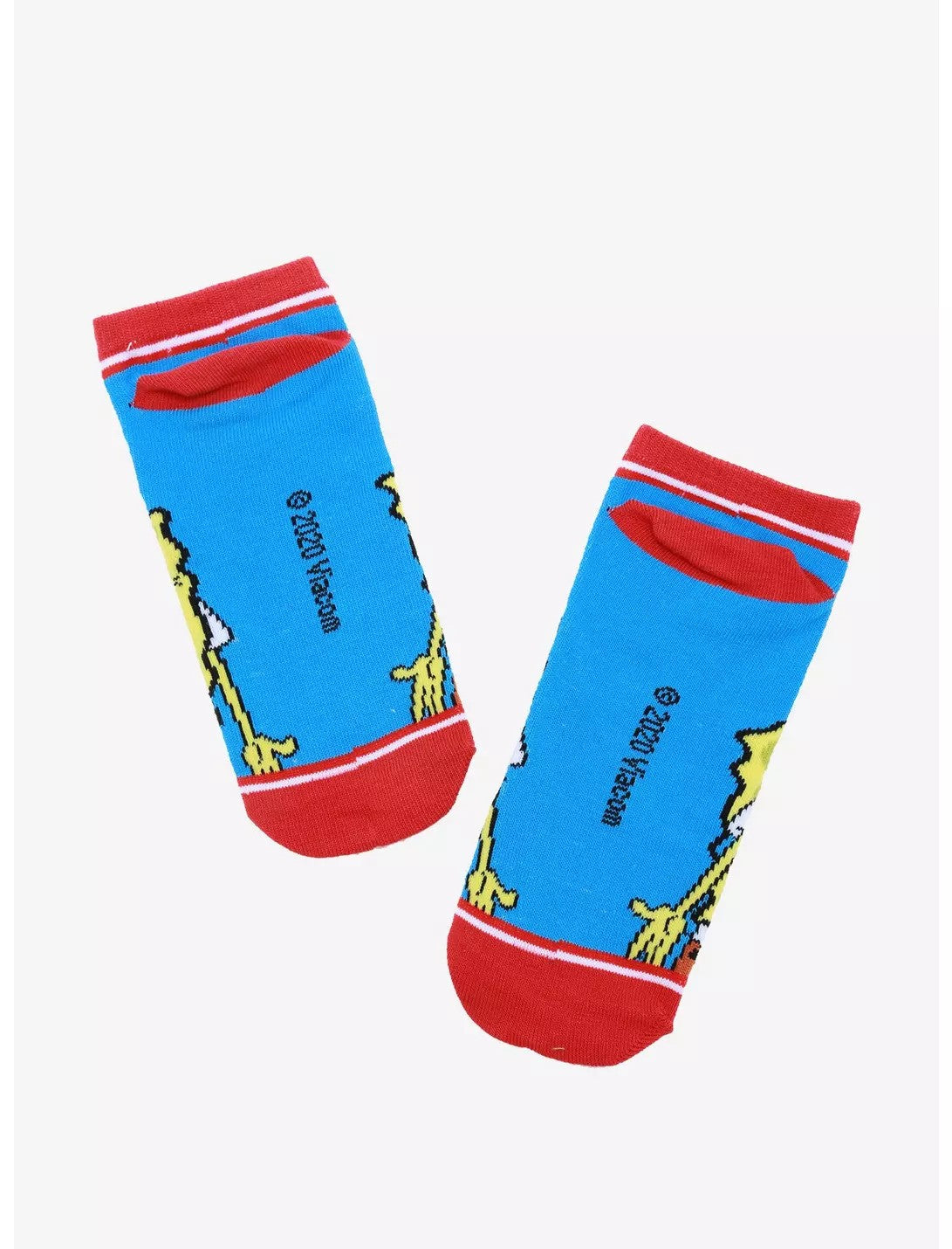 SpongeBob SquarePants Squinting No-Show Socks