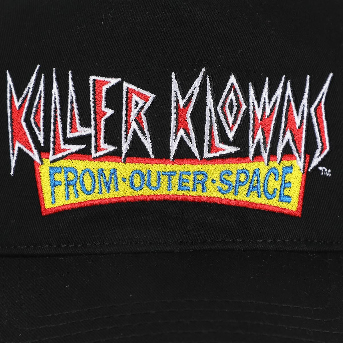 Bioworld Killer Klowns from Outer Space Movie Logo Black Snapback Hat