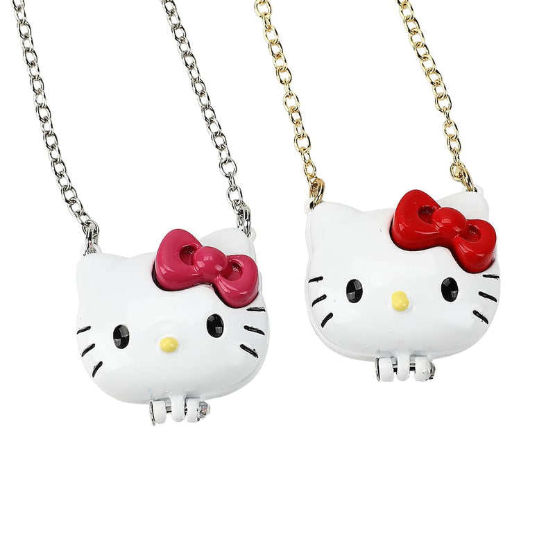 Bioworld Hello Kitty 2-Piece Bestie Locket Necklace Set