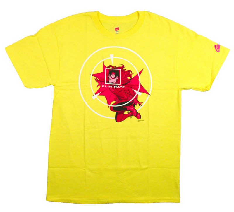 Graphitti Designs Batgirl Eliminate Target Image DEADSTOCK VINTAGE T-SHIRT New