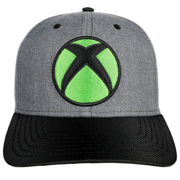 Bioworld Xbox 3D Embroidered Logo Snapback Hat Multicolored