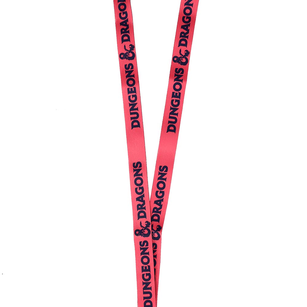 Dungeons & Dragons Dice Ampersand Lanyard 2 Lapel Pins Novelty Box Gift Set