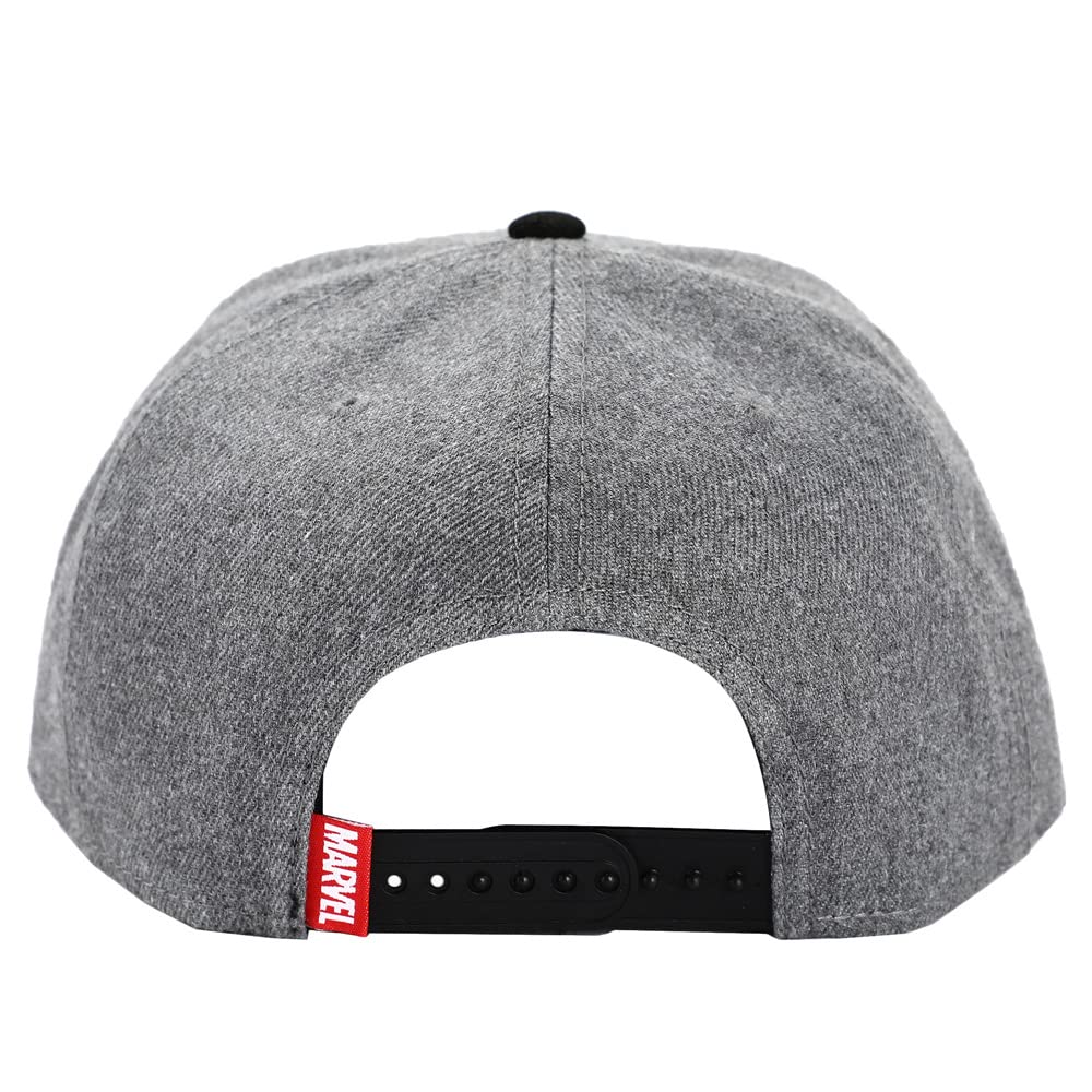 Bioworld Eternals Logo Embroidered Mock Acrylic Unisex Black Snapback Hat