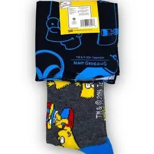 The Simpsons Men’s Crew Socks Set With Bandana Shoe Size 6-12