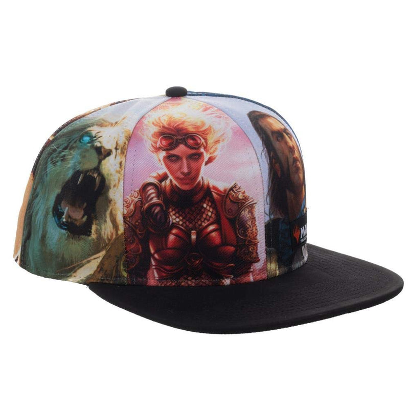 Magic: The Gathering Sublimated Print Black Adjustable Hat