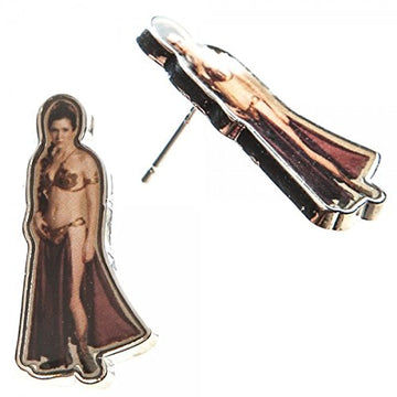 Star Wars Princess Leia Cutout Earrings