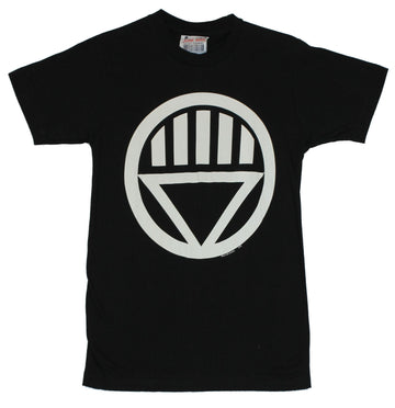 Green Lantern (DC Comics) Mens T-Shirt - Classic Black Lantern Logo Image